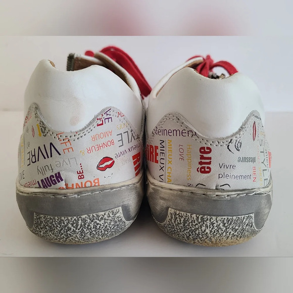 Colorful Graphic Women's Sneakers - Picture 4 of 9